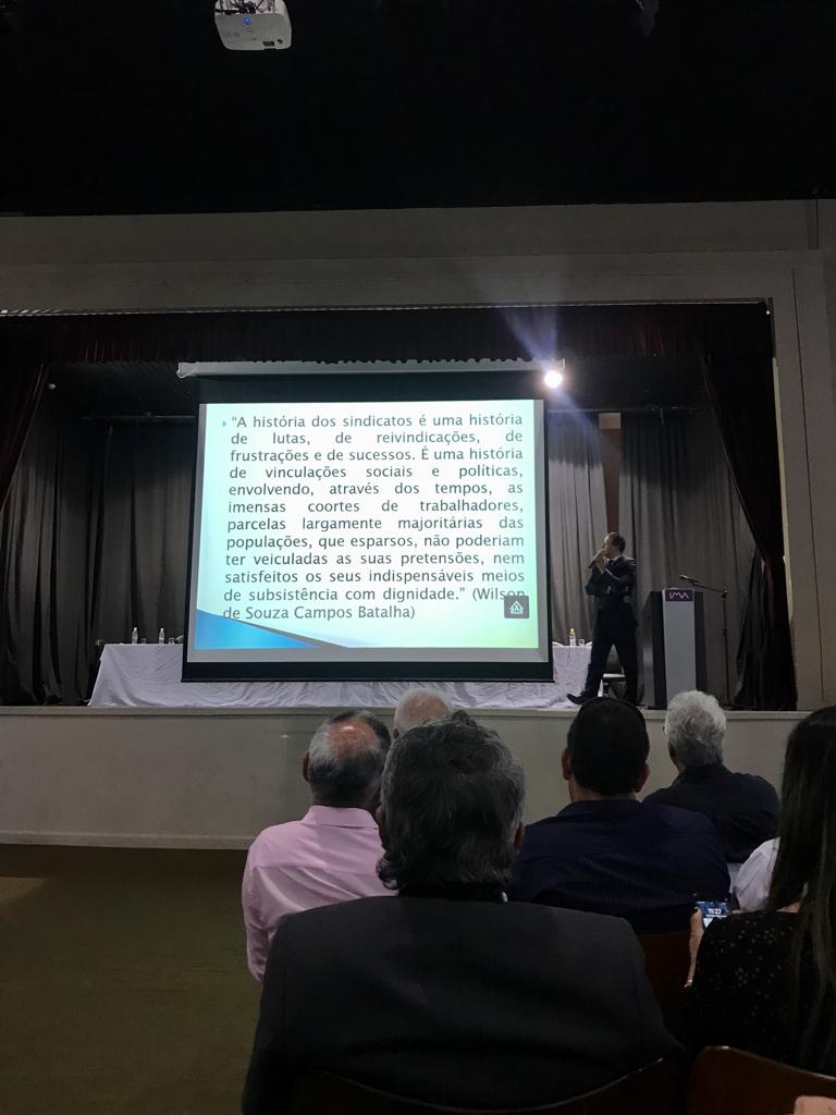 Com uma palestra com o tema "Dilemas do sindicalismo: reforma trabalhista e contexto atual", foi lançado nesta sexta-feira, dia 25 de outubro, às 9 horas, o Fórum de Promoção da Liberdade Sindical da 15ª Região. O Fórum foi criado por iniciativa do Minist